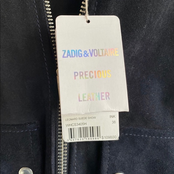 Leonard suede show bomber jacket - Picture 9 of 9